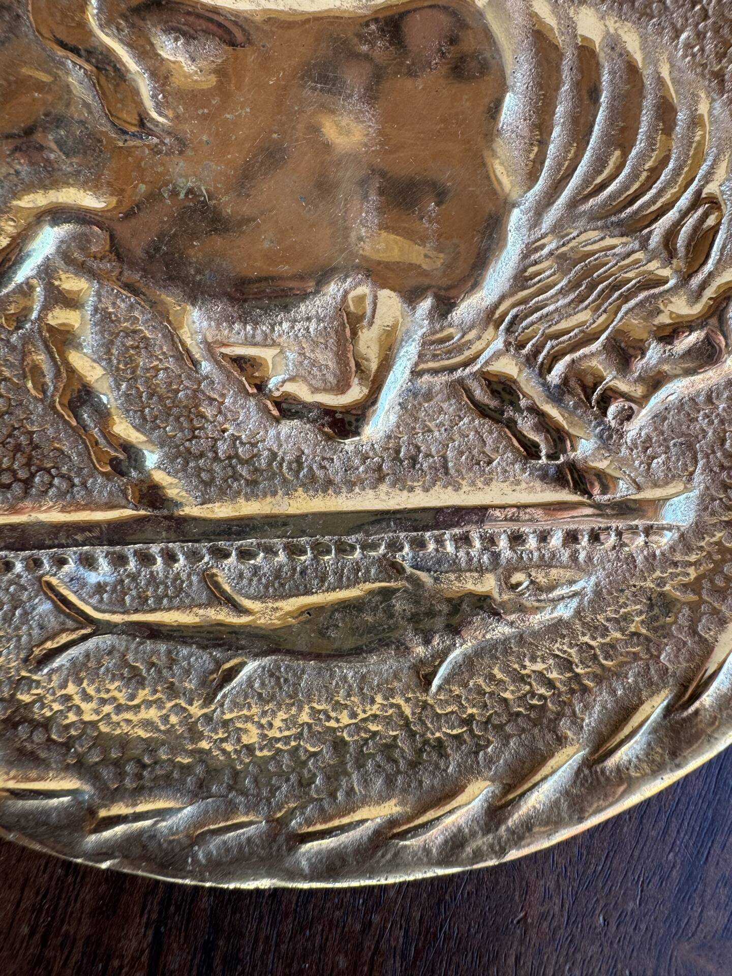 Max Le Verrier – Vide-poche Taureau en bronze – Art Déco