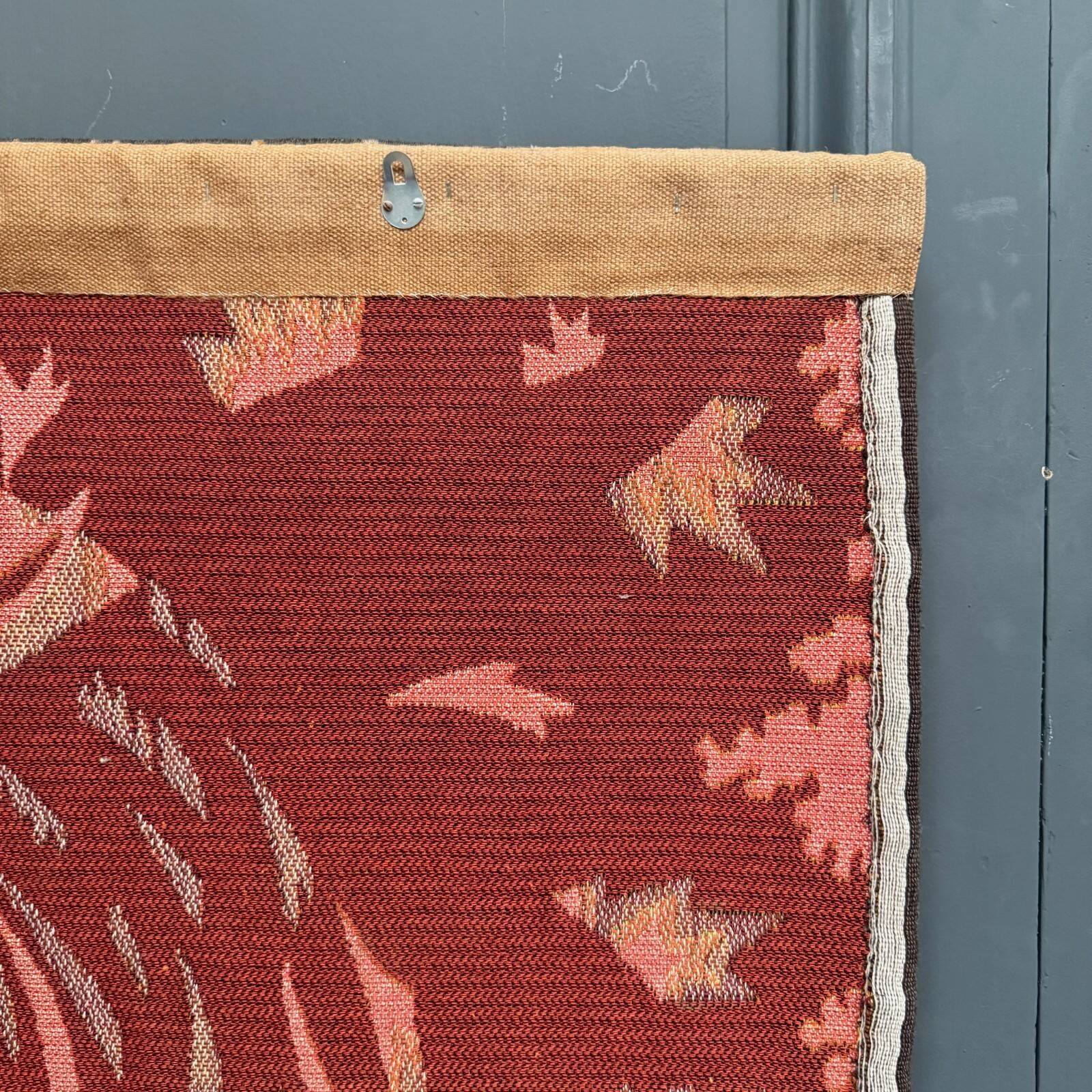 Tapisserie à l'oiseau par A. Cornic, XXe s.