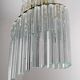 Pia Guidetti Crippa Mid-Century Modern Italian Murano Chandelier for Lumi