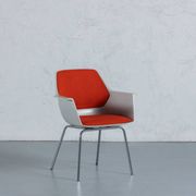 Vintage Space Age Orange Dining Chair, Italy, 1970’s