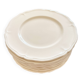 Set of Longchamp dinner plates (Terre de Fer)