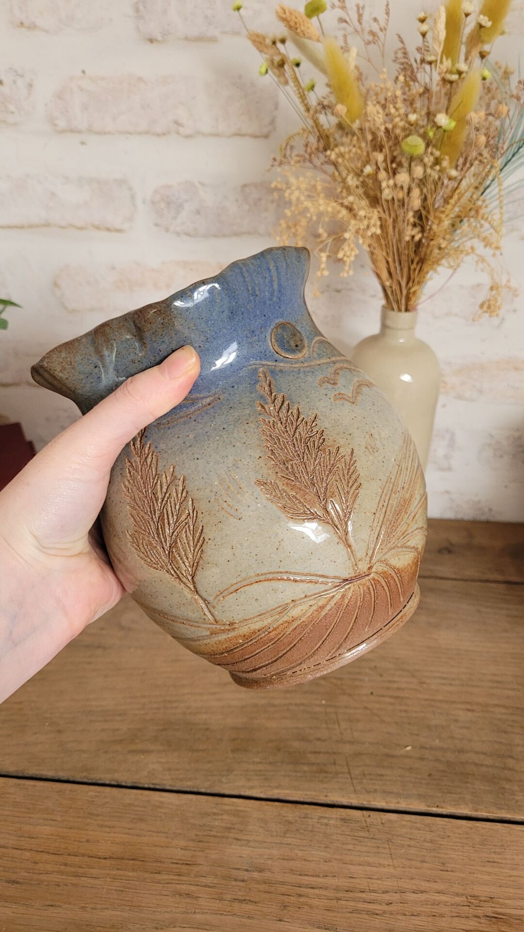 Stoneware vase