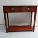 Antique mahogany sidetable