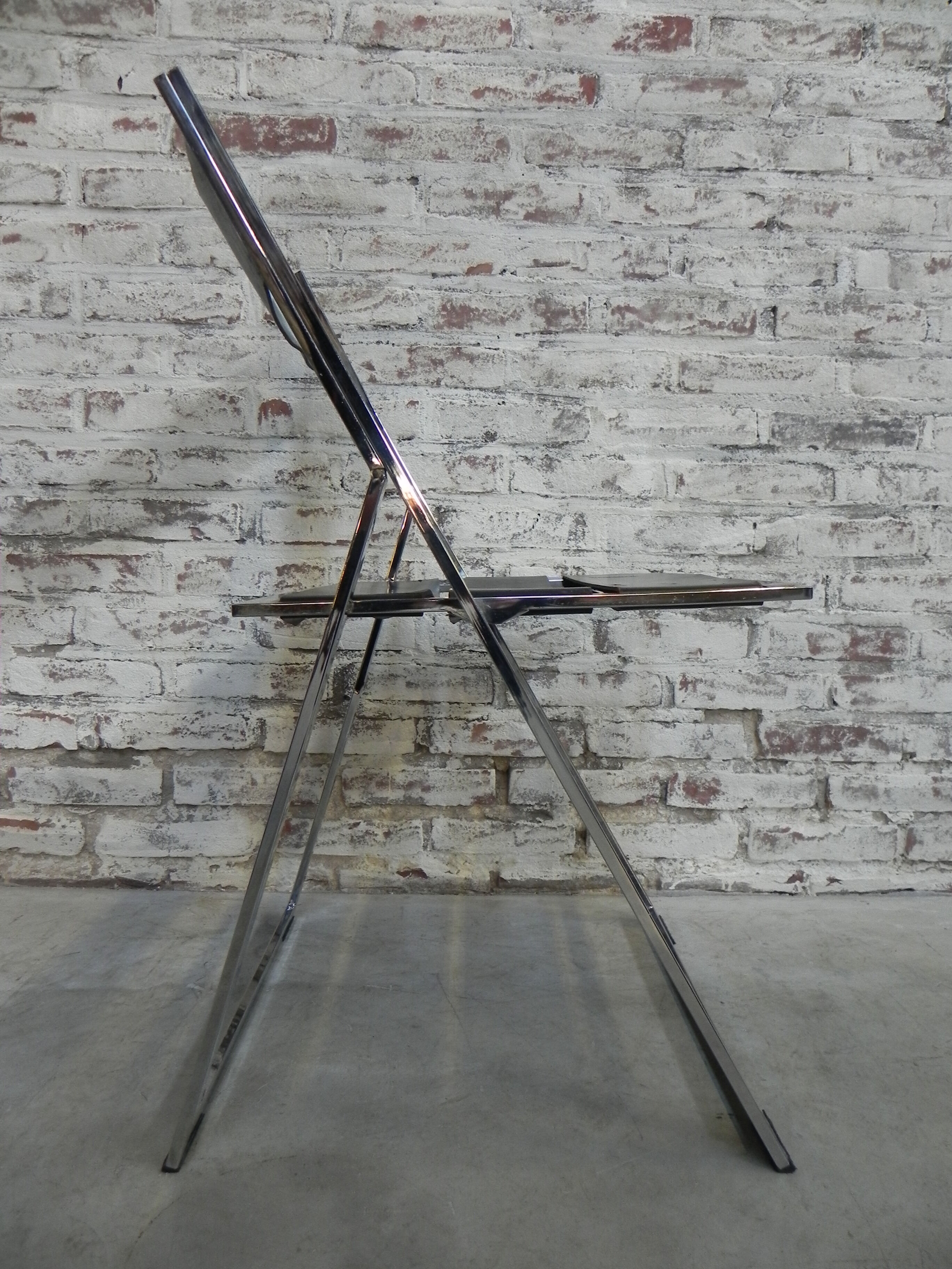 Vintage folding chair, Hulsta, Lubke