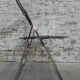 Vintage folding chair, Hulsta, Lubke