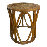 1960s rattan stool