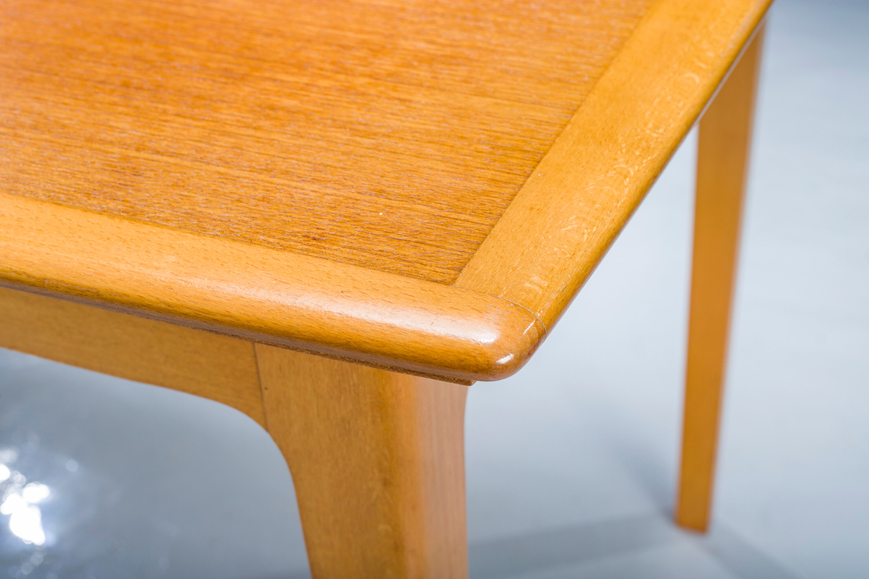 Extendable teak dinner table, 1960