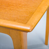 Extendable teak dinner table, 1960