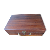Wooden box with handle