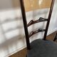 Set of four Italian Mid-Century Modern High Back dining chairs by Aldo Tura