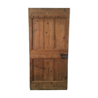 Door dating back to the XIXth century in solid wood