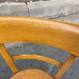 Paire de chaises bois courbé bistrot vintage