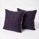 Set of 2 vintage kilim cushion covers 51x51 cm