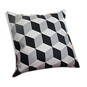 Cushion designs black and white 40x40cm