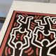 Keith Haring Vintage Screenprint Dancing People 21/150 THE KEITH HARING FOUNDATION INC. year 1990