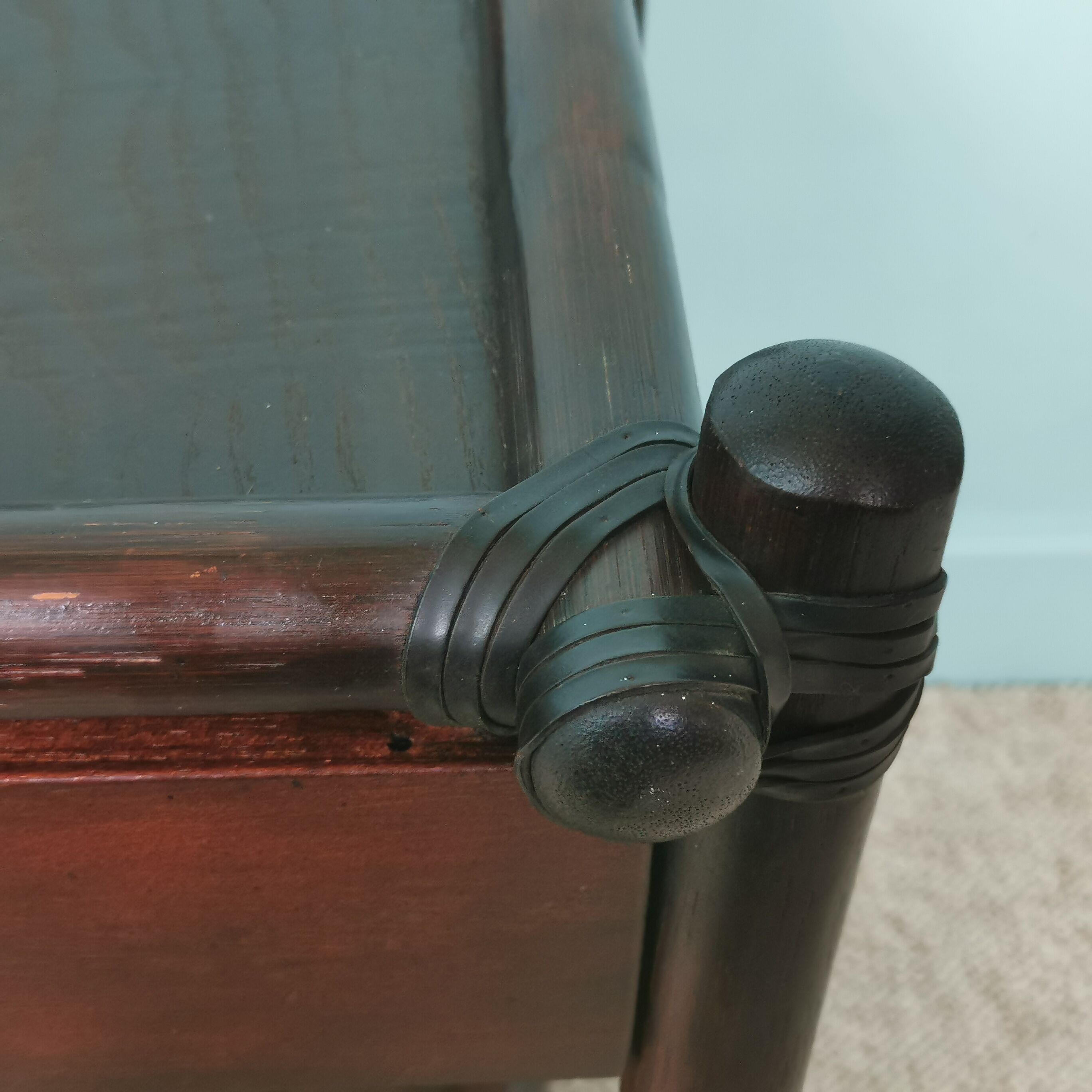 Bamboo bedside table