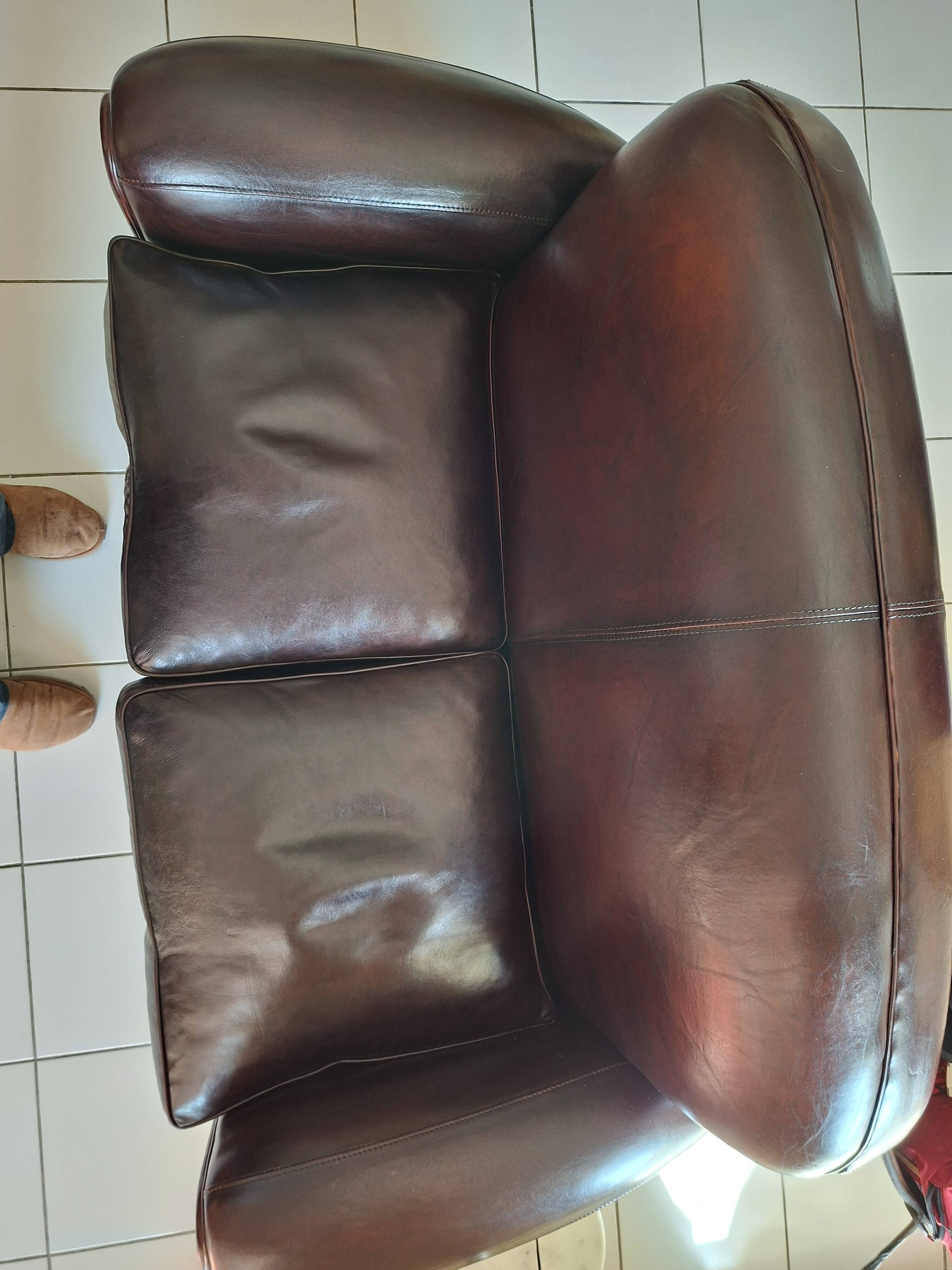 Leather living room set – Anjou Seat (Ralph) – St Nicolas model