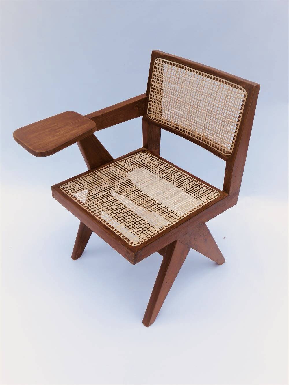 Pierre Jeanneret chaise modèle à  écritoire