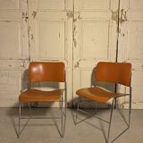 Pair of David Rowland chairs