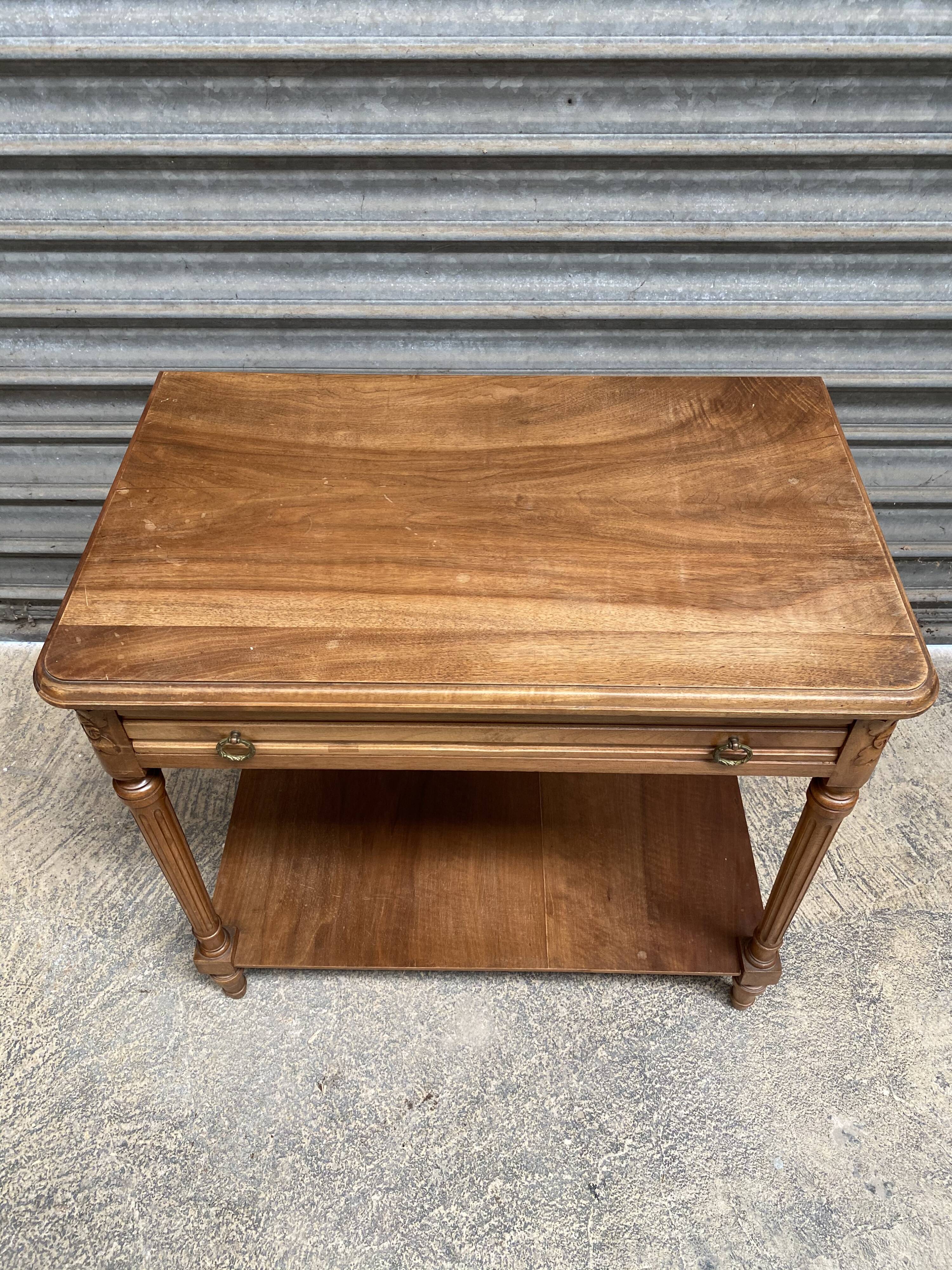 Walnut Console 1900