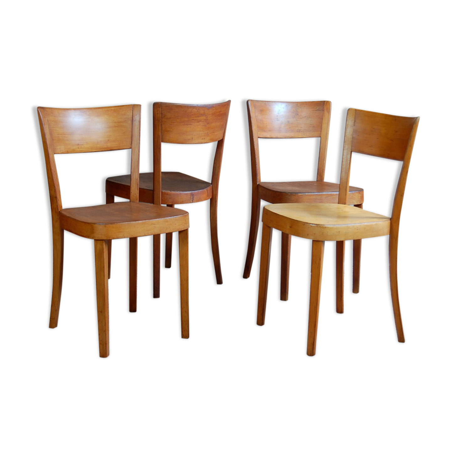 4 HORGEN-GLARIS bistro chairs