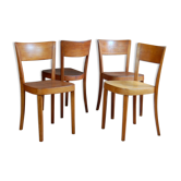 Set de 4 chaises bistrot Horgen-Glaris