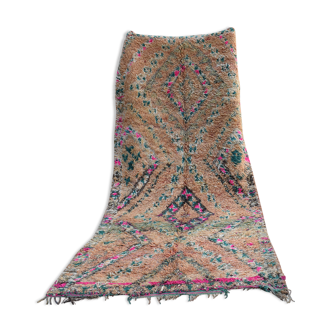 Berber rug Moroccan vintage Atlas, 325x161 cm