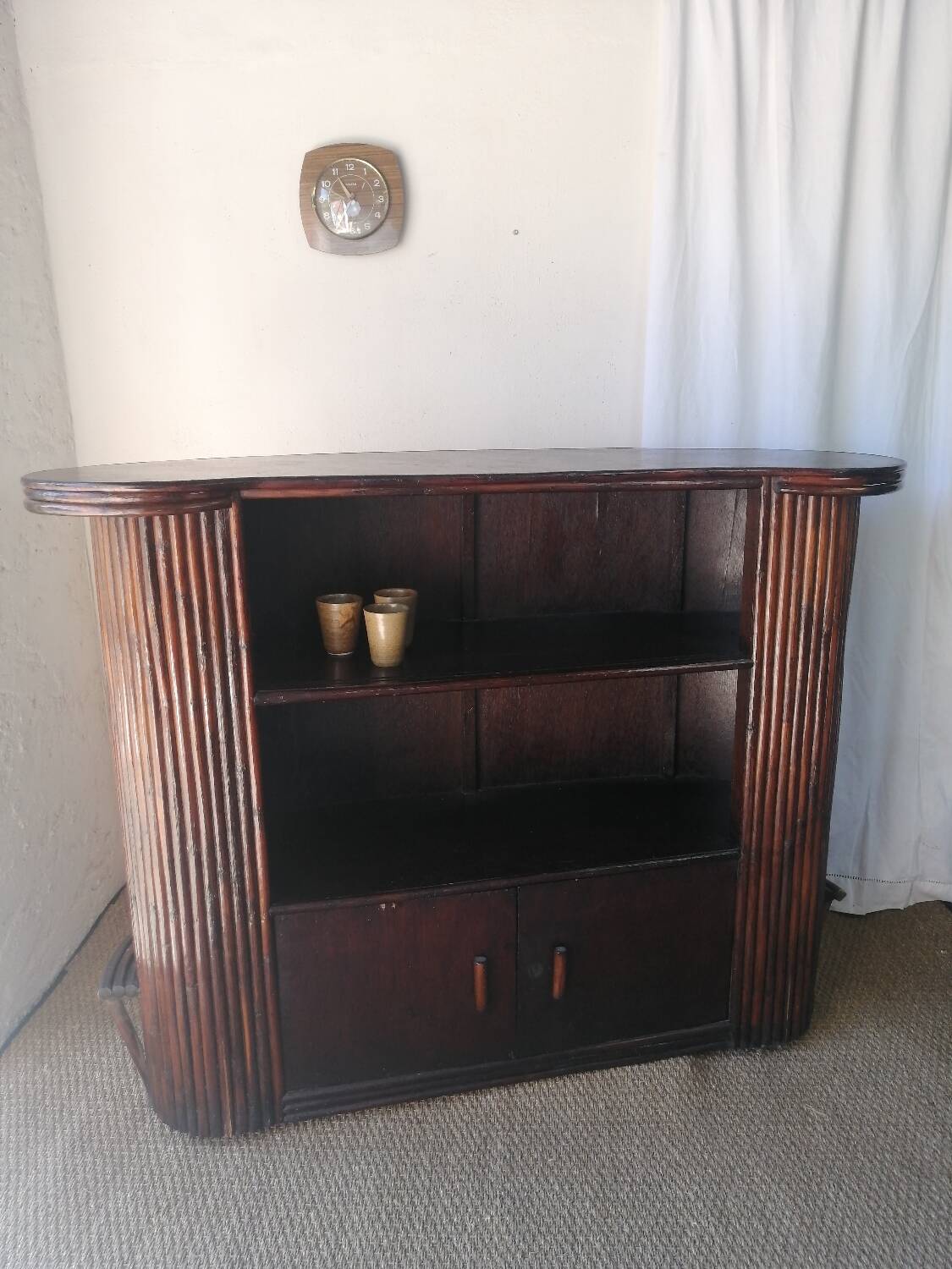 Bamboo and rattan tiki bar, 1940