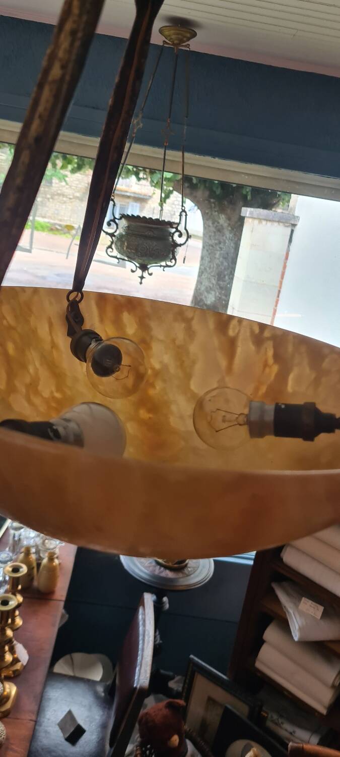 Artdeco pendant light circa 1920