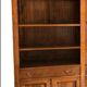 Large solid wood dressing library