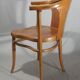Office chair No. 1 by Thonet with a "oak-like" patina from the late 19th century.