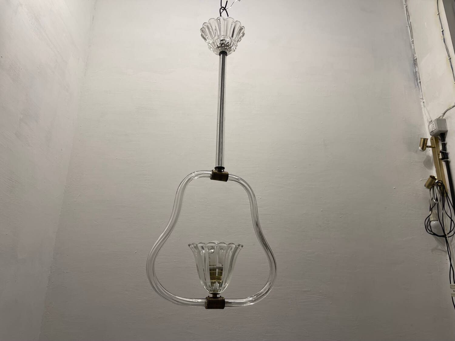 Murano Glass Light Pendant 1950’s