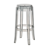 Tabouret de bar Charles Ghost par Philippe Starck pour Kartell