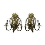 Wall lamps Louis XVI