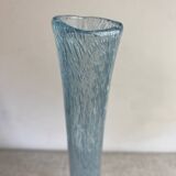 Biot bubble glass soliflore vase