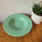 Green deep plate Moulin des Loups