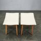Pair of Beech Wood Stools by Závod Malacky, Czechoslovakia, 1970s