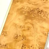 Enfilade loupe d'elm and brass 1970s