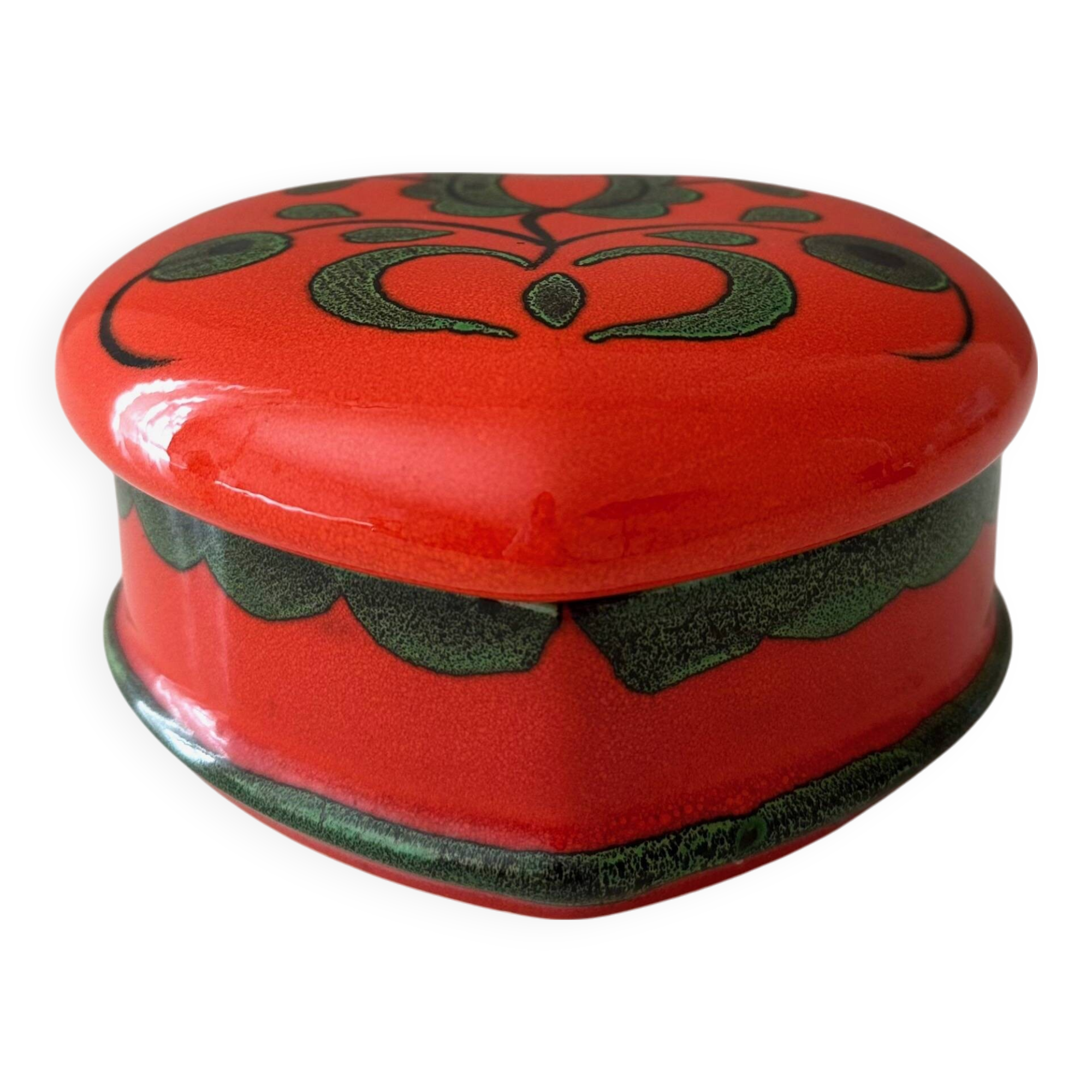 Piroschka heart-shaped jar, Villeroy and Boch Gallo