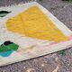 Tapis berbère naturel artisanal 2.5x1.5 m