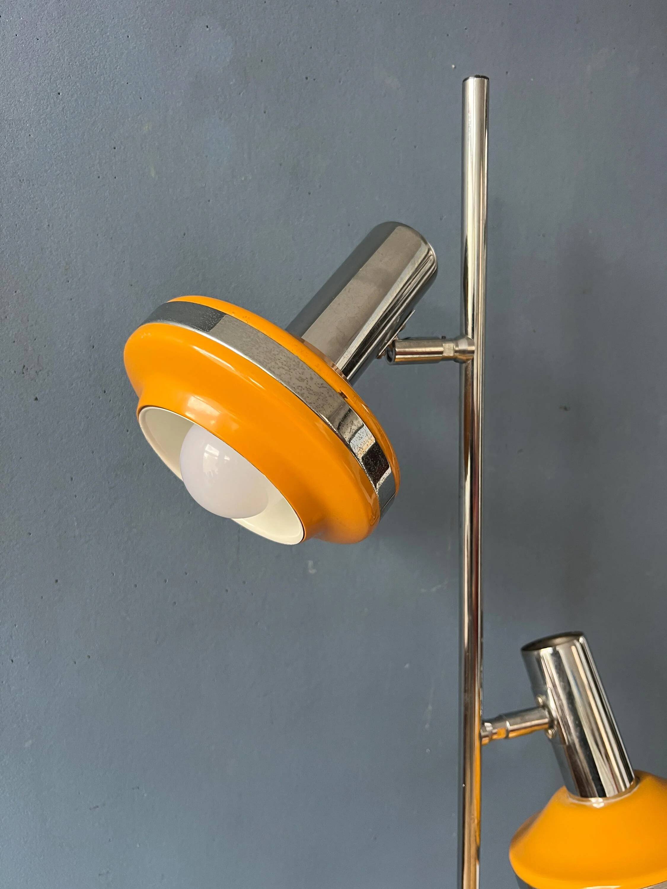 Space Age Mid-Century Floor Lamp Hustadt Leuchten