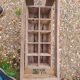 Wooden bottle rack