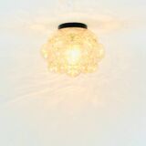 Pair of Mid-Century Bubble Glass Ceiling Lights - Helena Tynell for Limburg