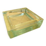 Glass block pocket emptier