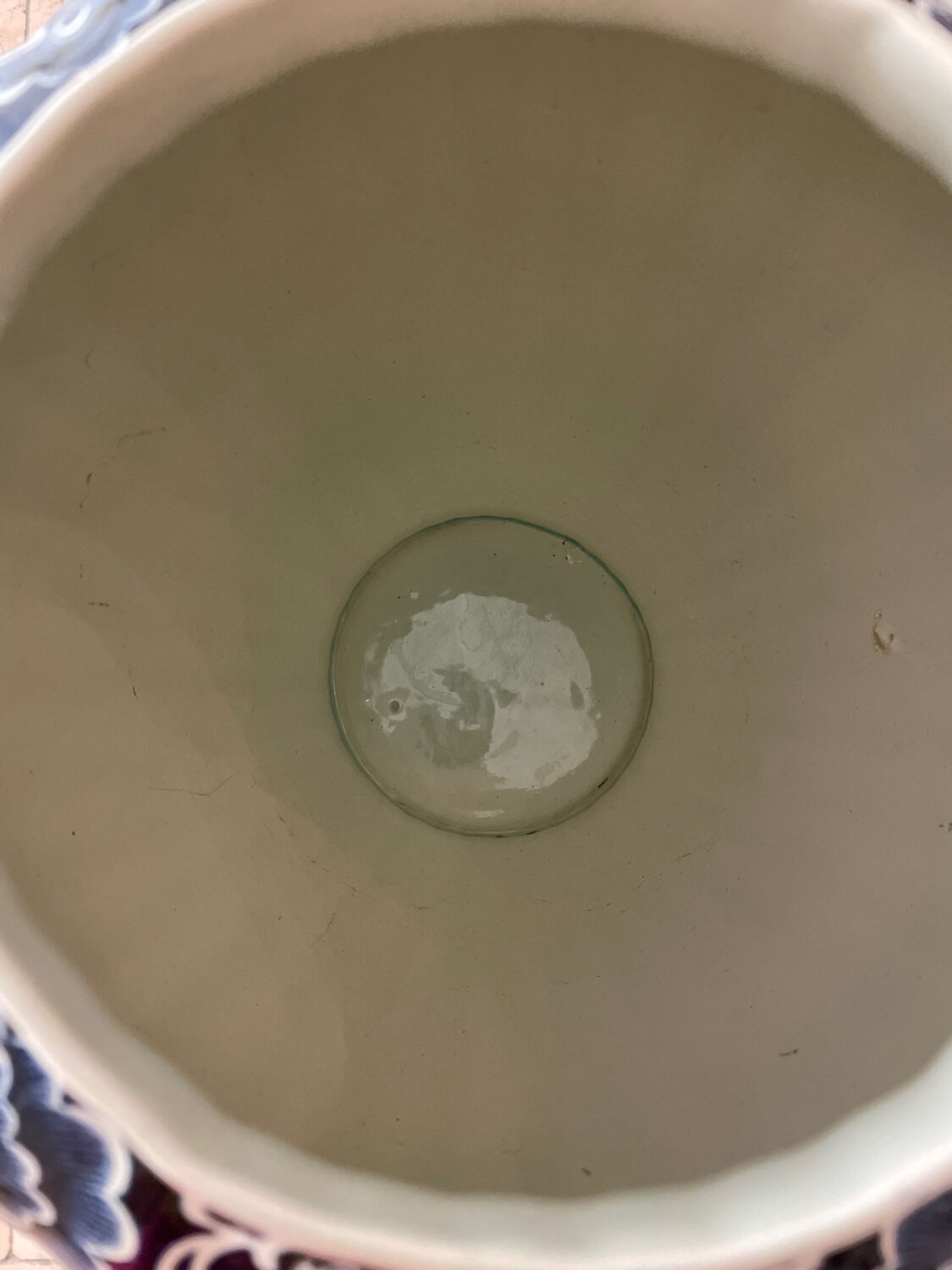 Delftware vase by Boch Royal Sphinx