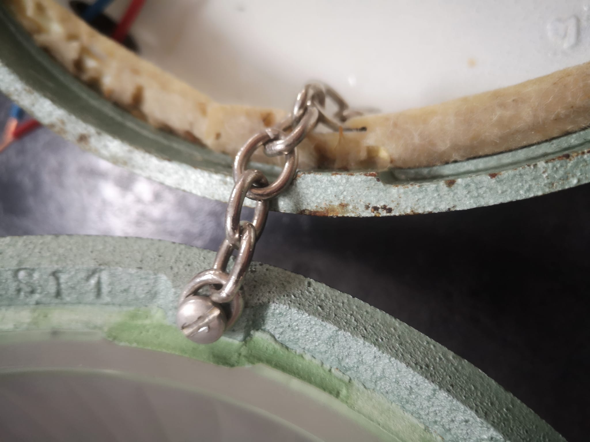 Holophane industrial ceiling lamp 1950