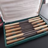 Old cheese knife set