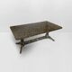 Maitland-Smith Tessellated Brown Marble Dining Table 1970s 1980s
