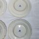 Plate Gien model Rouen stamp 1938 / 3 turns service table collection