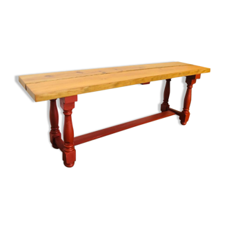 Vintage wooden bench